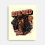 Big Red From Hell-None-Stretched-Canvas-glitchygorilla