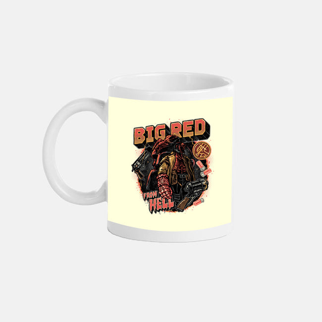 Big Red From Hell-None-Mug-Drinkware-glitchygorilla