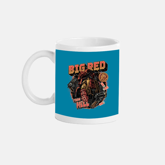 Big Red From Hell-None-Mug-Drinkware-glitchygorilla
