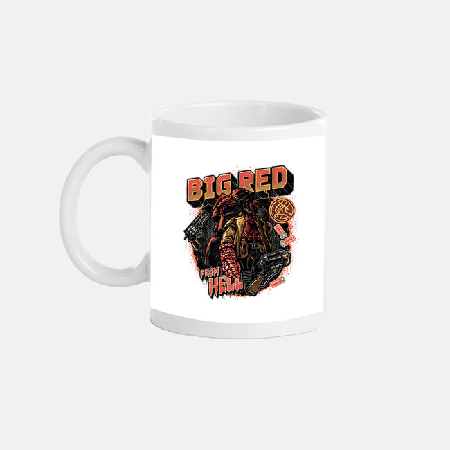 Big Red From Hell-None-Mug-Drinkware-glitchygorilla