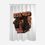 Big Red From Hell-None-Polyester-Shower Curtain-glitchygorilla