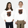 Big Red From Hell-Youth-Crew Neck-Sweatshirt-glitchygorilla