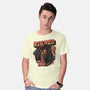 Big Red From Hell-Mens-Basic-Tee-glitchygorilla