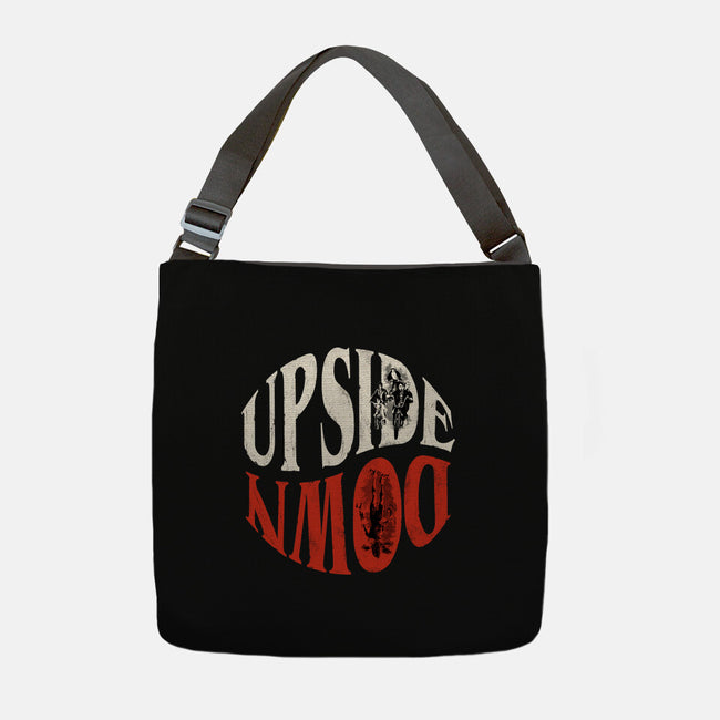 Critical Hit From The Upside Down-None-Adjustable Tote-Bag-alfbocreative