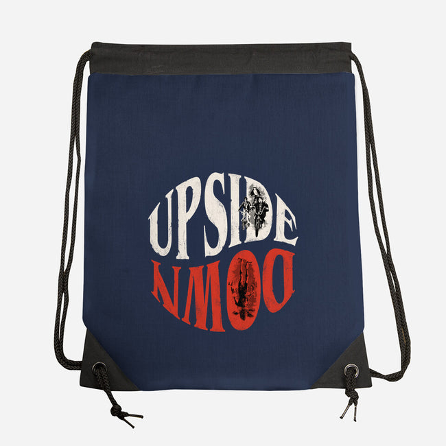 Critical Hit From The Upside Down-None-Drawstring-Bag-alfbocreative