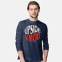 Critical Hit From The Upside Down-Mens-Long Sleeved-Tee-alfbocreative