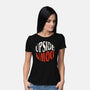Critical Hit From The Upside Down-Womens-Basic-Tee-alfbocreative