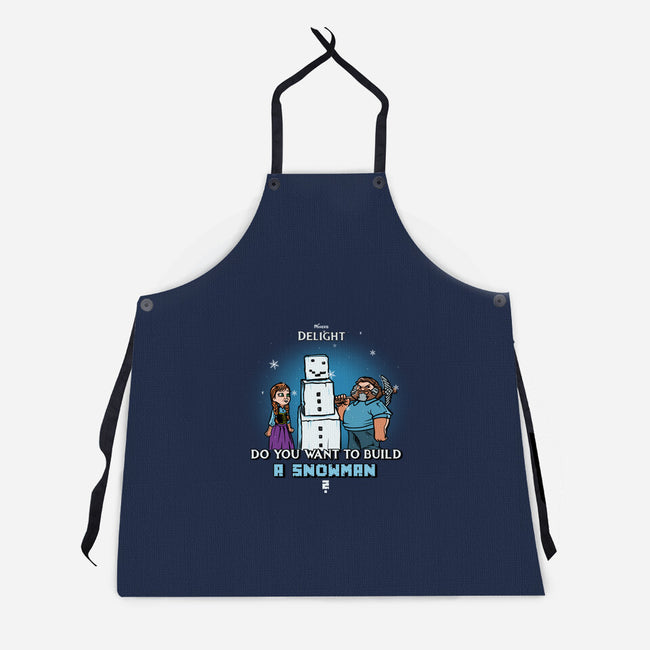 Miners Xmas Delight-Unisex-Kitchen-Apron-AndreusD