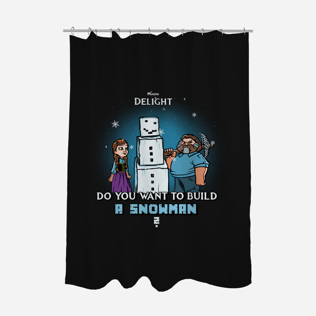 Miners Xmas Delight-None-Polyester-Shower Curtain-AndreusD