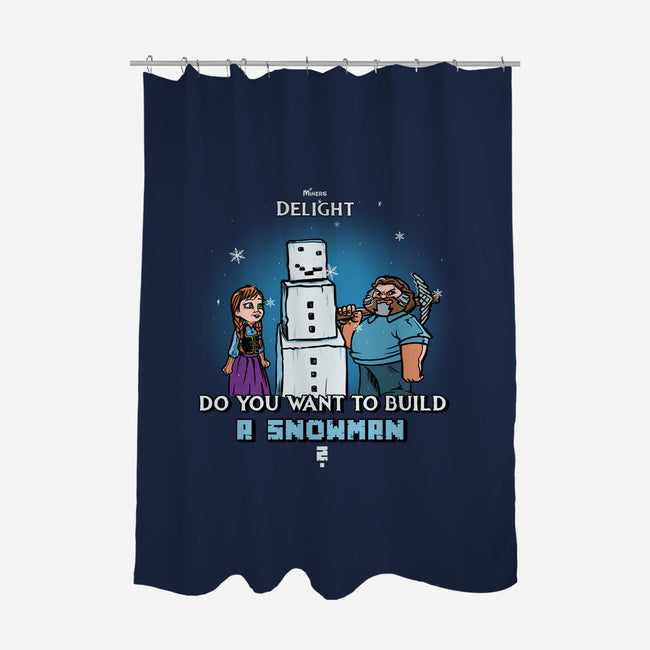 Miners Xmas Delight-None-Polyester-Shower Curtain-AndreusD
