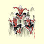 Spider-Verse Sumi-E-None-Glossy-Sticker-Astrobot Invention