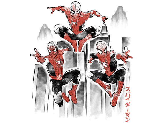 Spider-Verse Sumi-E