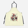 Spider-Verse Sumi-E-Unisex-Kitchen-Apron-Astrobot Invention