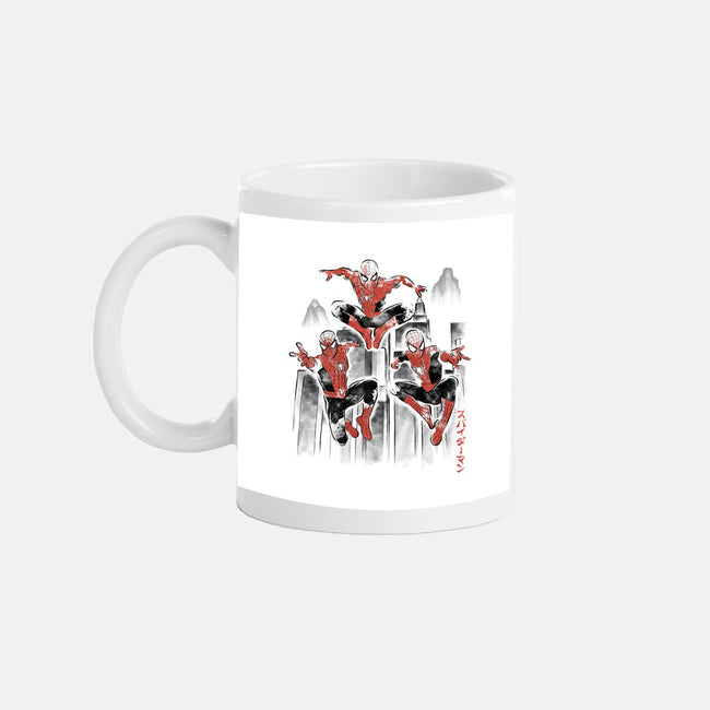 Spider-Verse Sumi-E-None-Mug-Drinkware-Astrobot Invention