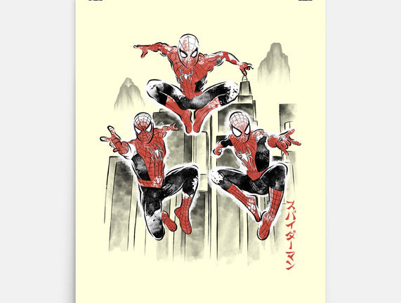 Spider-Verse Sumi-E