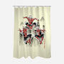 Spider-Verse Sumi-E-None-Polyester-Shower Curtain-Astrobot Invention