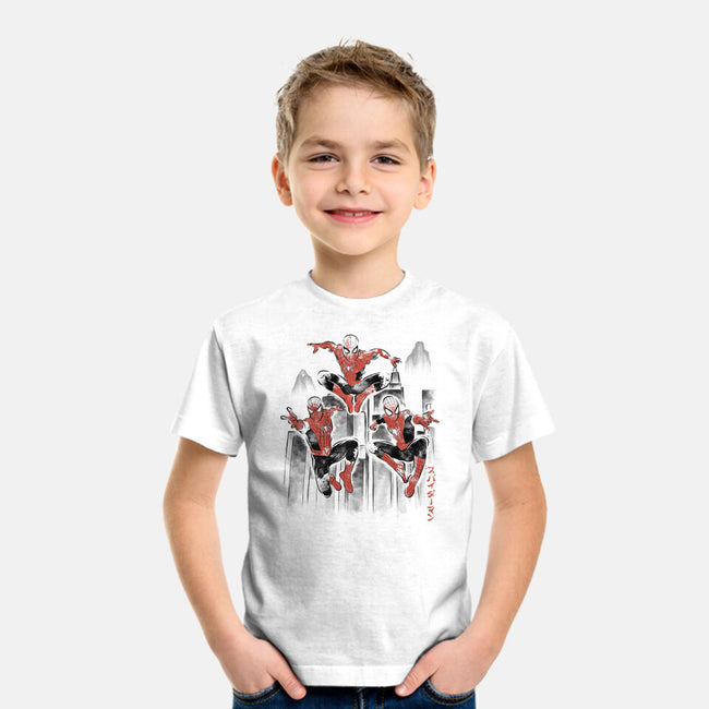 Spider-Verse Sumi-E-Youth-Basic-Tee-Astrobot Invention