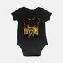 Space Hunter Line-art Shadow Nebula-Baby-Basic-Onesie-Astrobot Invention