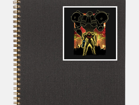 Space Hunter Line-art Shadow Nebula