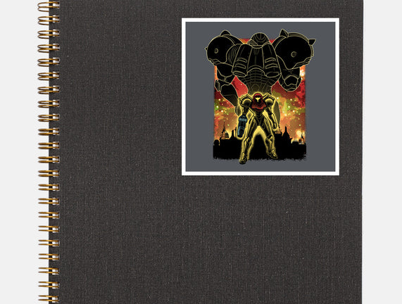 Space Hunter Line-art Shadow Nebula