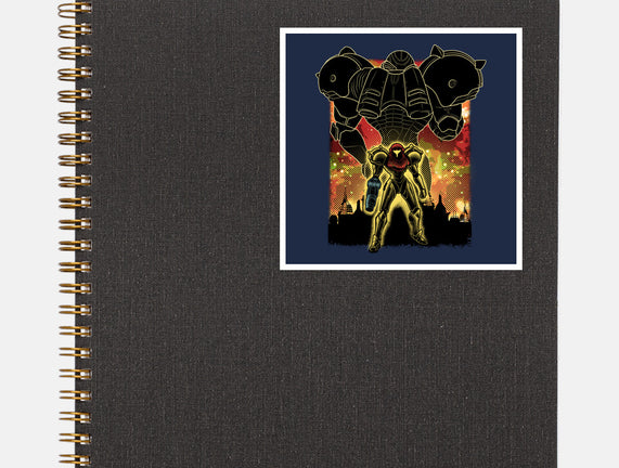 Space Hunter Line-art Shadow Nebula