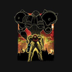 Space Hunter Line-art Shadow Nebula