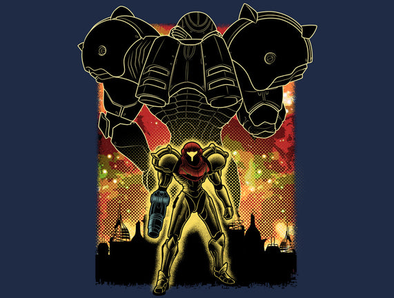 Space Hunter Line-art Shadow Nebula