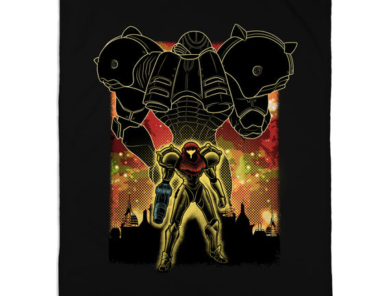 Space Hunter Line-art Shadow Nebula