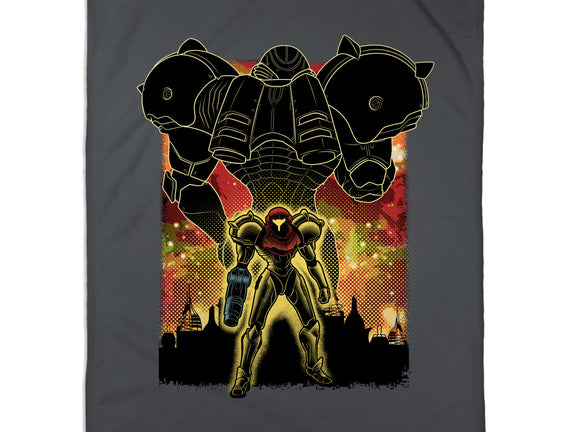 Space Hunter Line-art Shadow Nebula