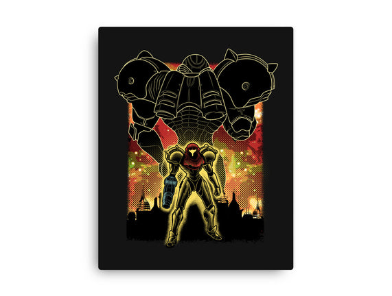 Space Hunter Line-art Shadow Nebula