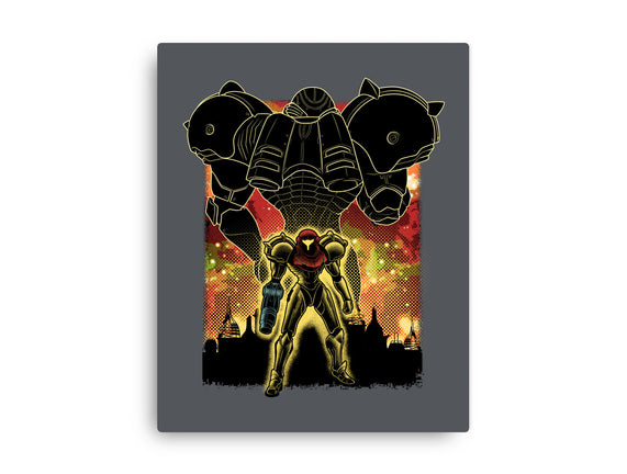 Space Hunter Line-art Shadow Nebula