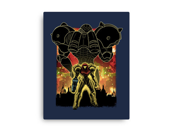 Space Hunter Line-art Shadow Nebula