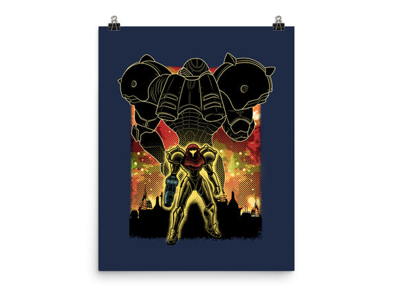 Space Hunter Line-art Shadow Nebula