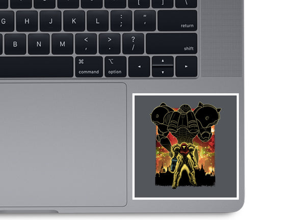 Space Hunter Line-art Shadow Nebula