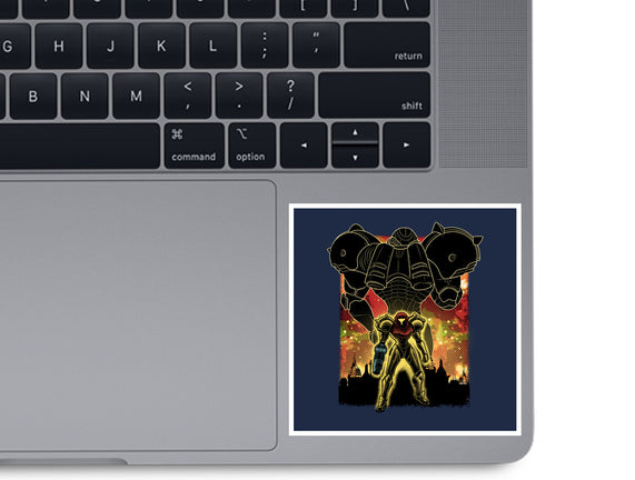 Space Hunter Line-art Shadow Nebula