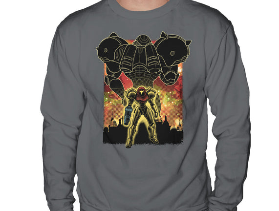 Space Hunter Line-art Shadow Nebula