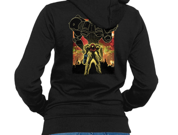 Space Hunter Line-art Shadow Nebula