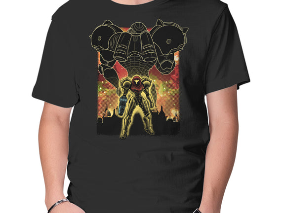 Space Hunter Line-art Shadow Nebula