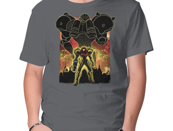 Space Hunter Line-art Shadow Nebula