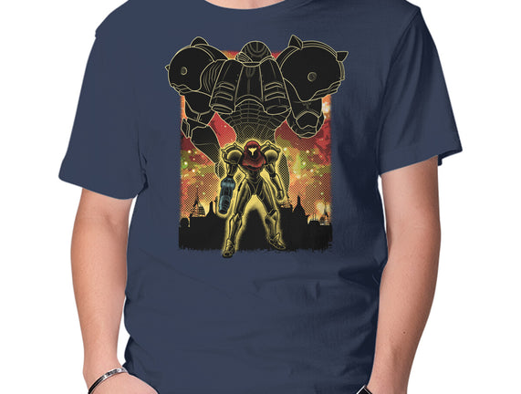 Space Hunter Line-art Shadow Nebula