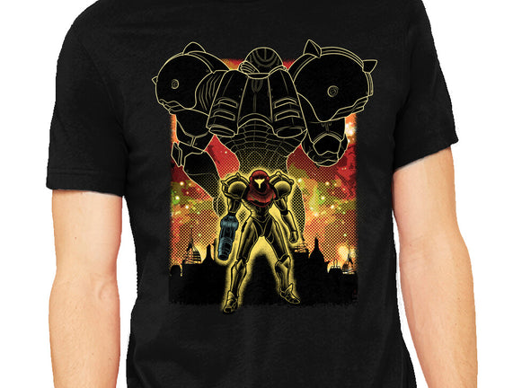 Space Hunter Line-art Shadow Nebula