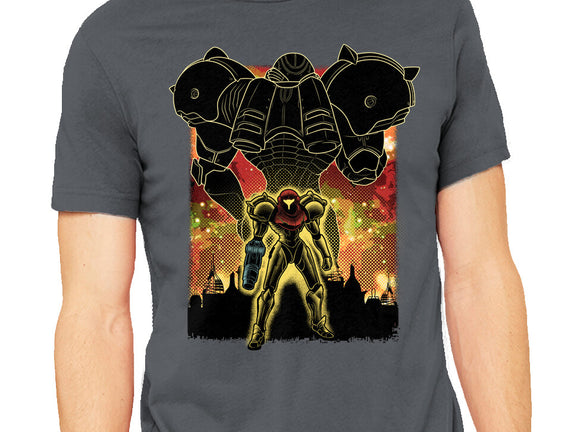 Space Hunter Line-art Shadow Nebula