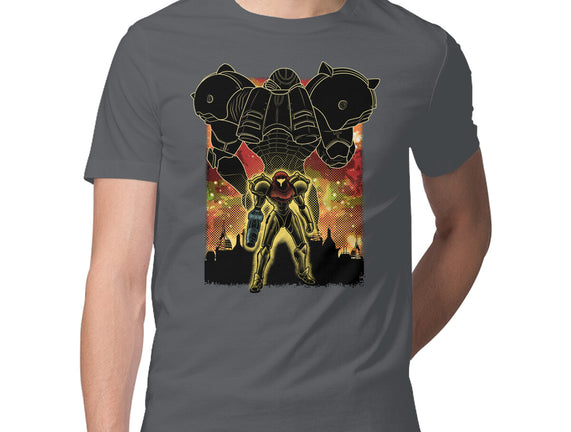 Space Hunter Line-art Shadow Nebula