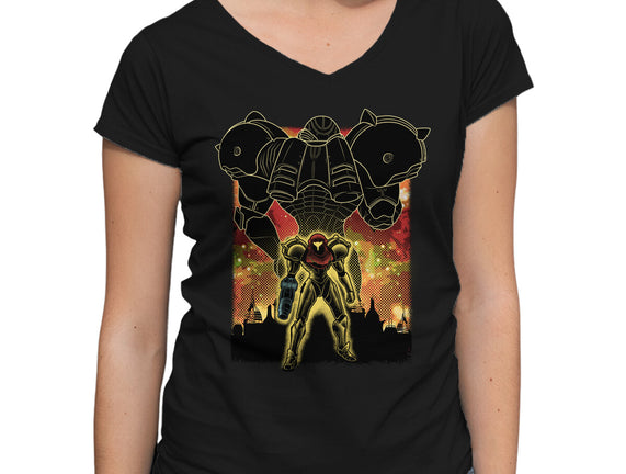 Space Hunter Line-art Shadow Nebula
