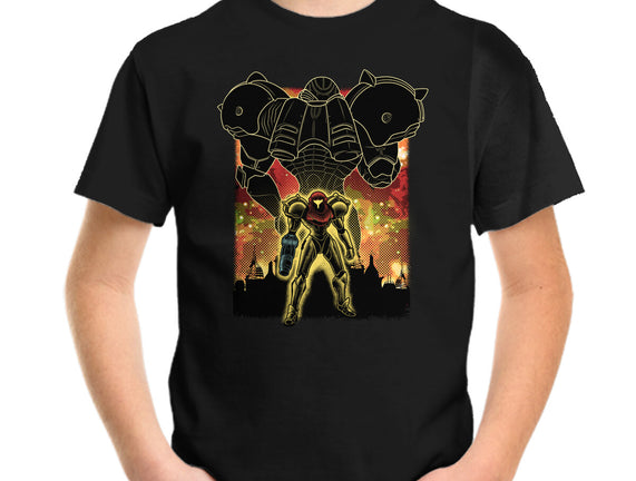 Space Hunter Line-art Shadow Nebula