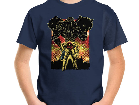 Space Hunter Line-art Shadow Nebula