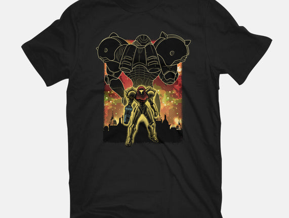 Space Hunter Line-art Shadow Nebula