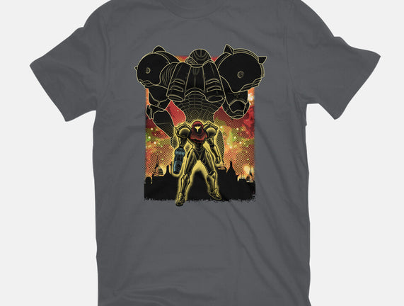 Space Hunter Line-art Shadow Nebula