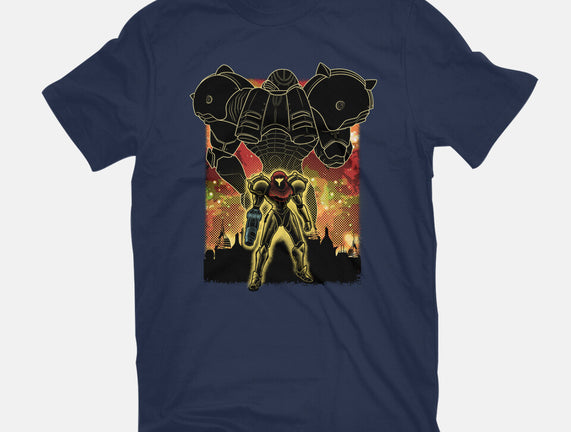 Space Hunter Line-art Shadow Nebula