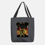 Space Hunter Line-art Shadow Nebula-None-Basic Tote-Bag-Astrobot Invention